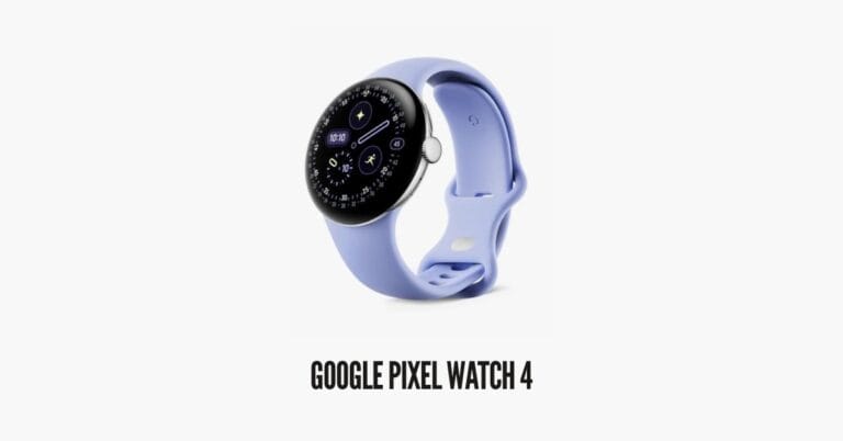 واجهة ساعة Google Pixel Watch 4 الدائرية التي تستعرض نظام Wear OS 5 وميزات الذكاء الاصطناعي Gemini